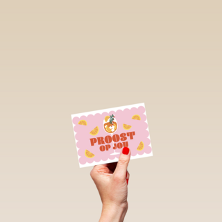 Verjaardagskaart Proost Op Jou Cocktail