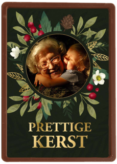 Kerst fotokaart prettige kerst