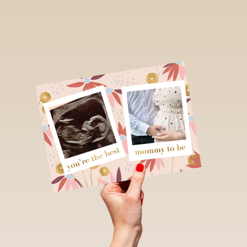 Zwangerschap felicitatie best mommy to be