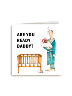 Zwangerschap felicitatie are you ready daddy