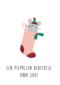 Kerstkaart piepklein berichtje voor jou muis
