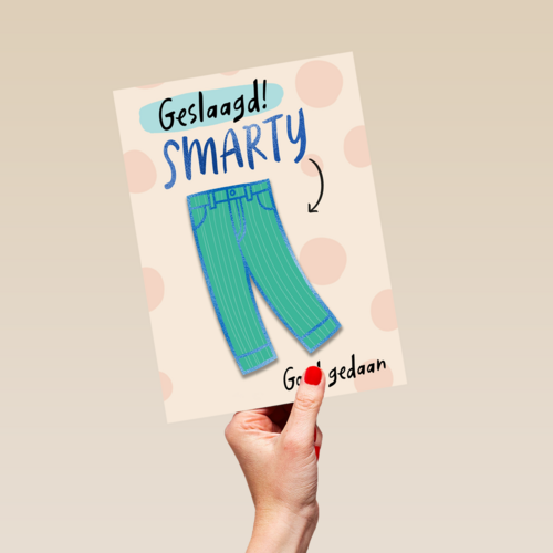 Geslaagd smarty pants