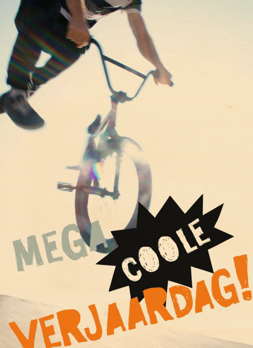 mega coole verjaardag