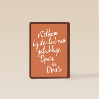 Club van de gelukkige opas en omas