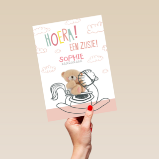 Een klein zusje erbij