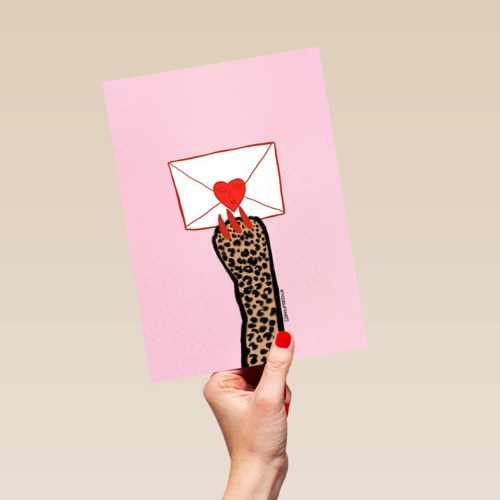 Envelop met liefde Bouffants and Broken Hearts