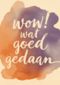 watercolor wowww wat goed gedaan