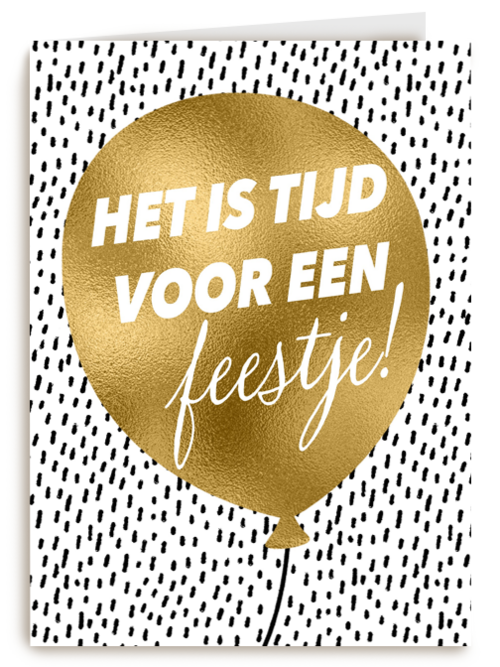 het is tijd voor een feestje