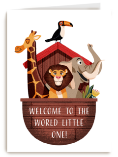 geboorte welcome to the world kaart