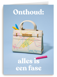 zwangerschap felicitatie andc onthoud alles is een fase