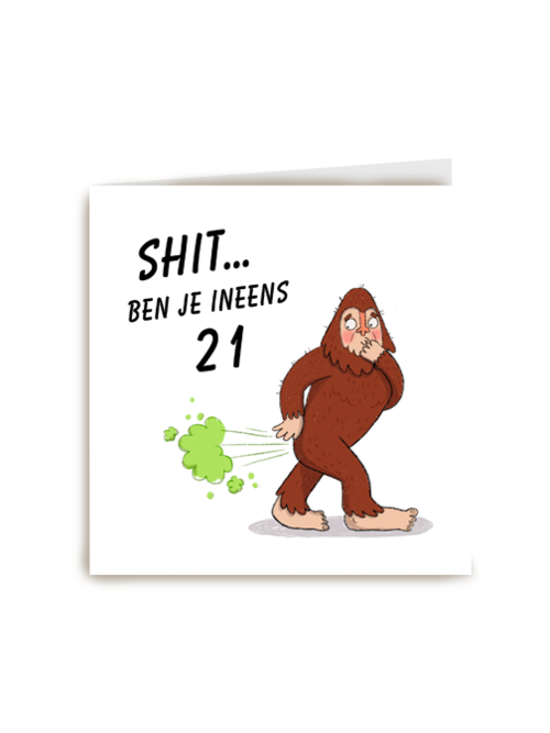 Shit ben je ineens 21
