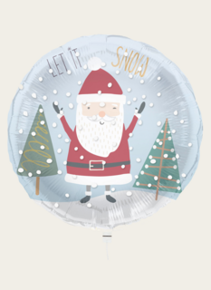 Ballon Let It Snow Multi