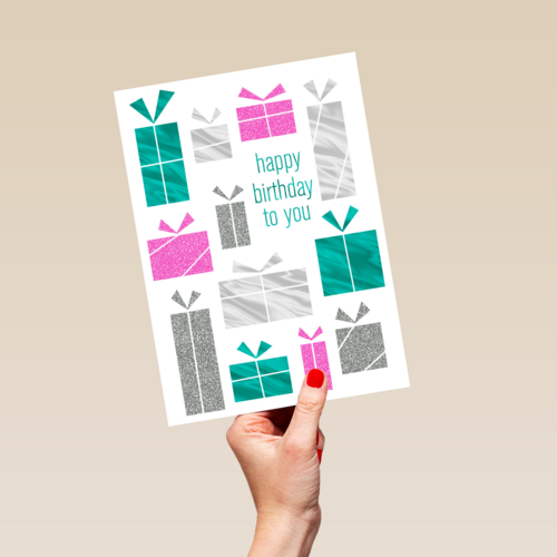 happy birthday to you cadeautjes kaart