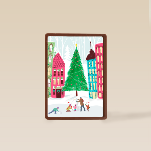 Kinderpostzegels Sneeuwpop