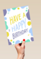 Verjaardagskaart man vrouw hip Have a happy birthday