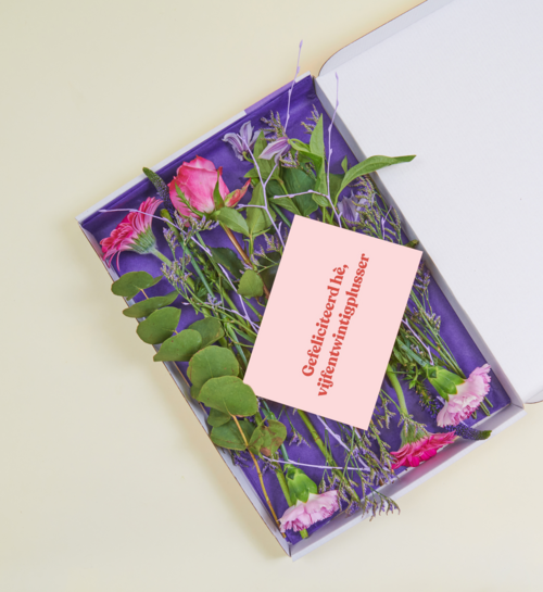 Brievenbusbloemen Sweet Purple