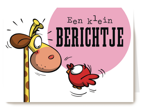 funny mail een klein berichtje