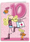 verjaardag leeftijden 10 jaar roze