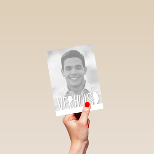 nieuwe woning verhuisd fotokaart