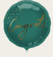 Ballon Congrats Groen