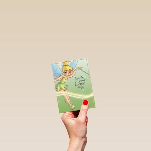 Disney verjaardagskaart Tinkerbell