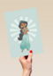 prinses kaart disney blanco jasmin