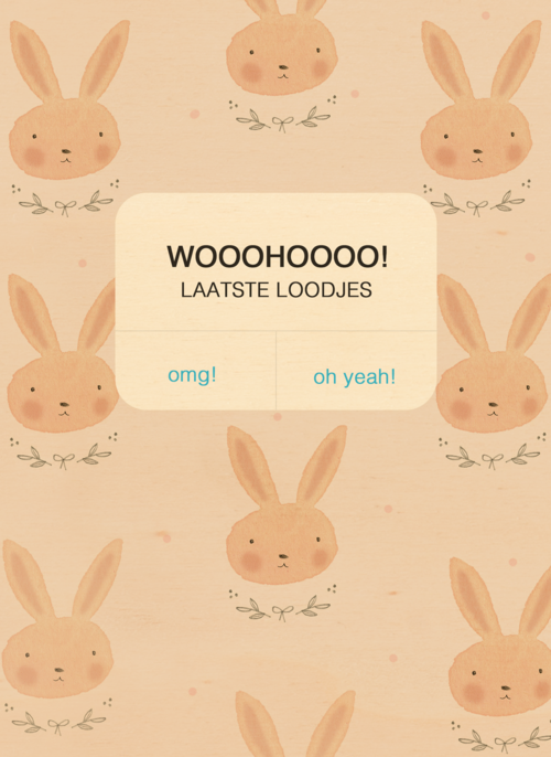 Houten Kaart Zwangerschapsverlof | Houten Kaart Hallmark | Zwangerschapsverlof | Zwangerschap Verlof Wooohooo Laatste Loodjes