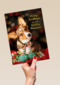 Kerstmis Hond Met Sjaal