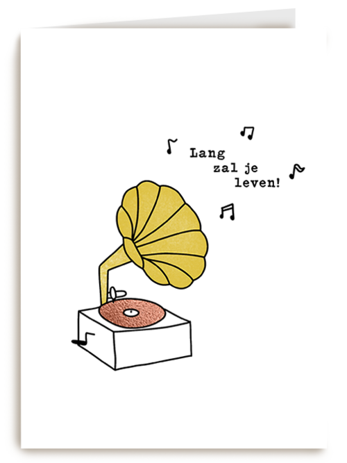 Verjaardagskaart Hallmark | Verjaardagskaart Lang Zal Je Leven Muziek