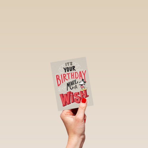 disney adult its your birthday make a wish