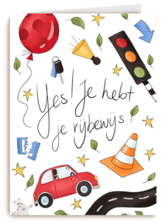 Matia Studio Yes Autorijbewijs