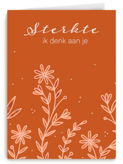 Deelneming kaart sterkte ik denk aan je