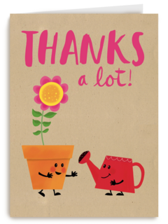 thanks a lot plantje en gieter