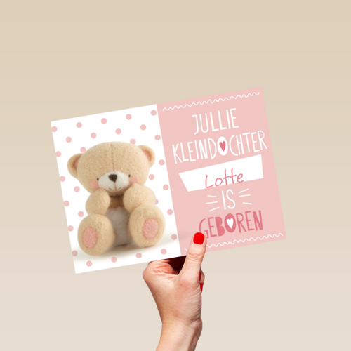 Jullie kleindochter is geboren