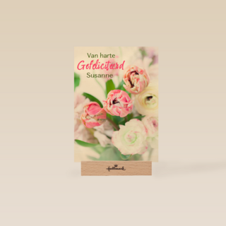 van harte gefeliciteerd bloemen