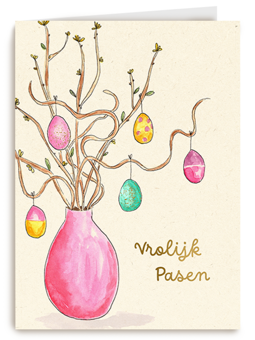 Kaart Hallmark | Pasen | Pasen Vrolijke Paastak