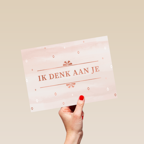 sterkte kaart ik denk aan je