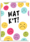 Gezakt kaart smilies
