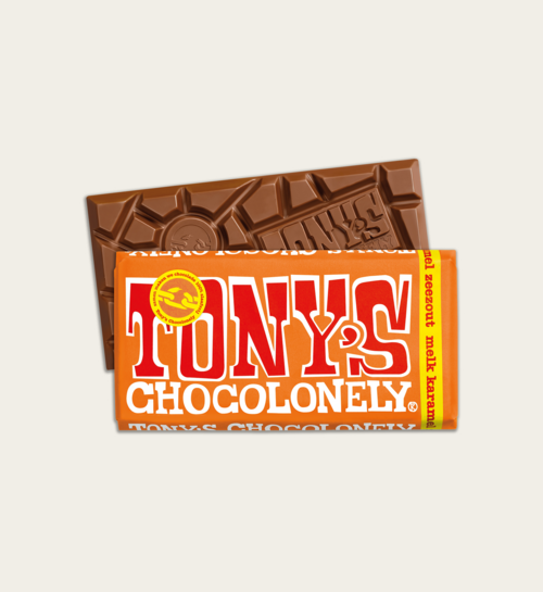 Tony Chocolonely Melk Karamel Zeezout