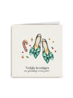 Vrolijke kerstdagen pumps