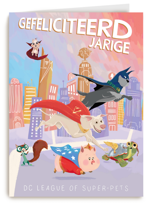 Verjaardagskaart Hallmark | Superpets Kaart Gefeliciteerd Jarige