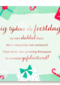 Kerstkaart speciale momenten Jarig tijdens de feestdagen