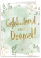 Gefeliciteerd met je doopsel groen