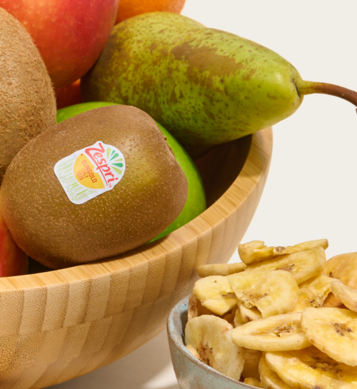 Fruitmand Cadeaubox met Bananenchips