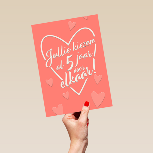 Jullie kiezen al 5 jaar voor elkaar