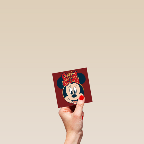 Happy christmas minnie