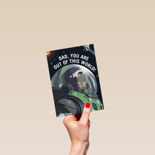 vaderdag kaart out of this world lightyear