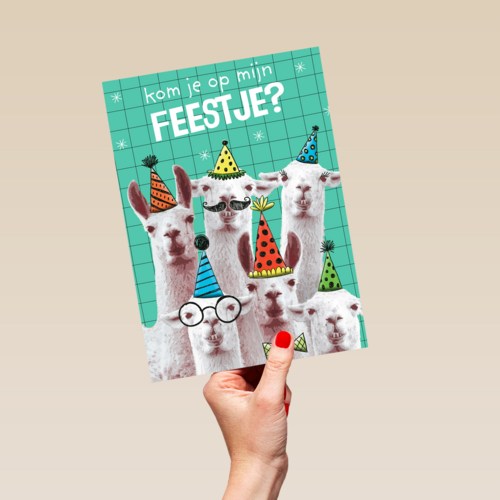 kom jij op mijn lamafeestje
