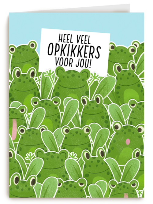 Beterschapskaart Heel veel opkikkers