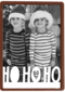 fotokaart met ho ho ho als tekst